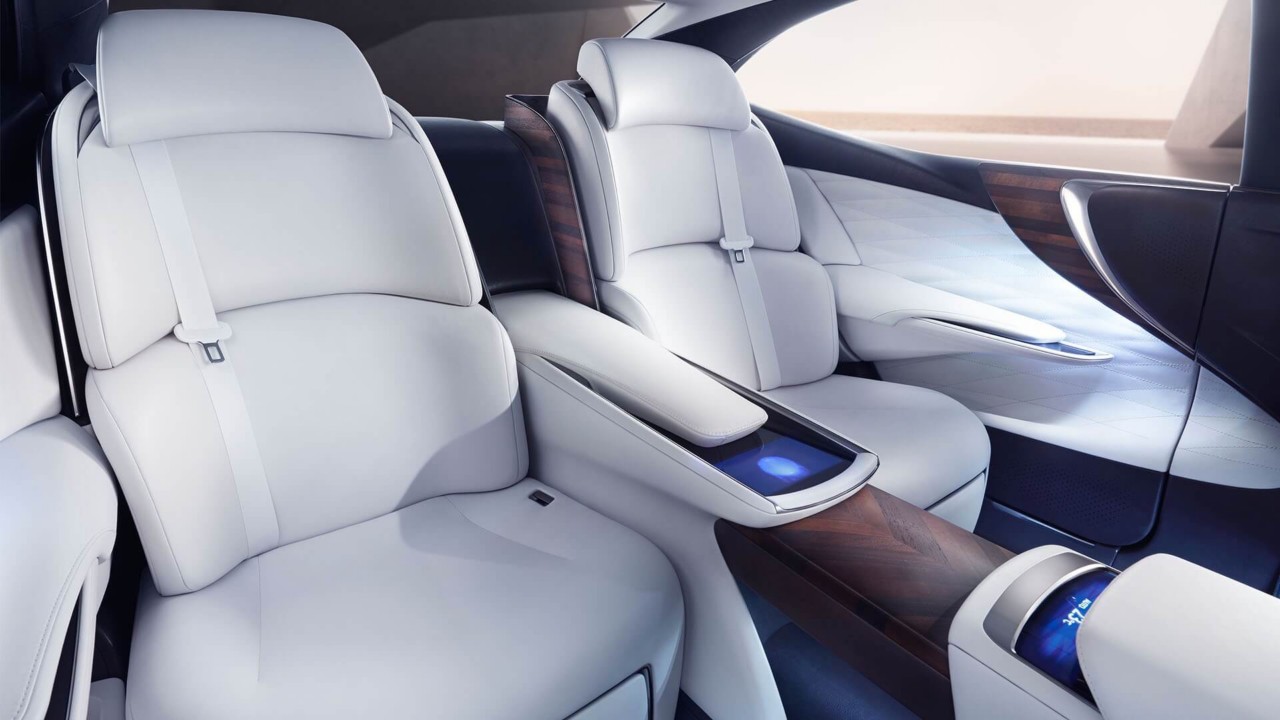 Lexus kinetic seat concept 